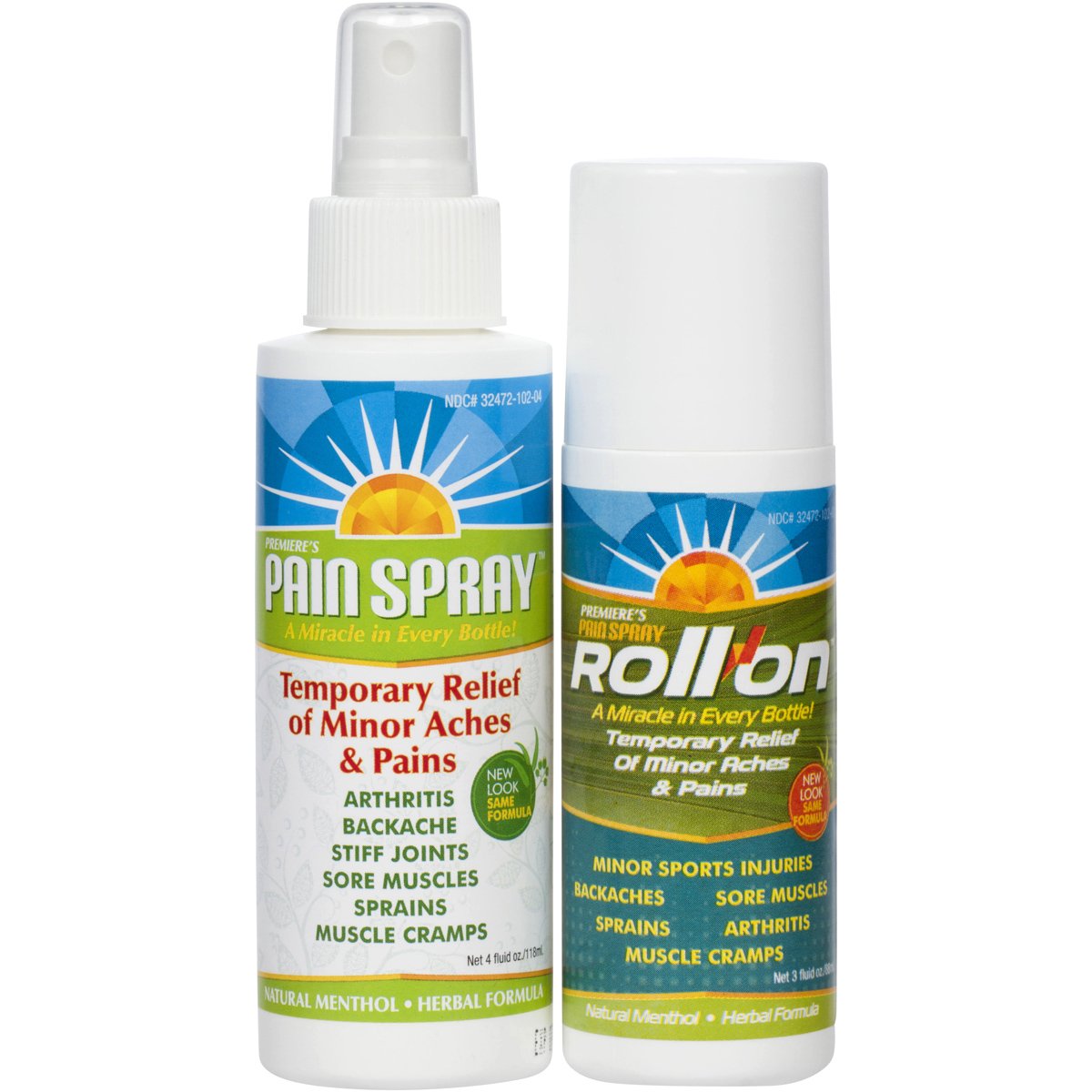 Premiere's Pain Spray Twin-Pack